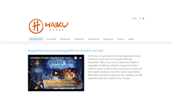 Desktop Screenshot of haikugamesco.com